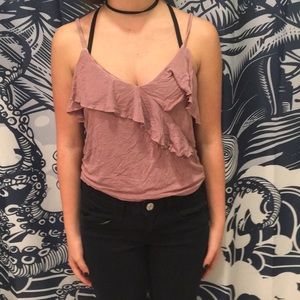 Pink tank top